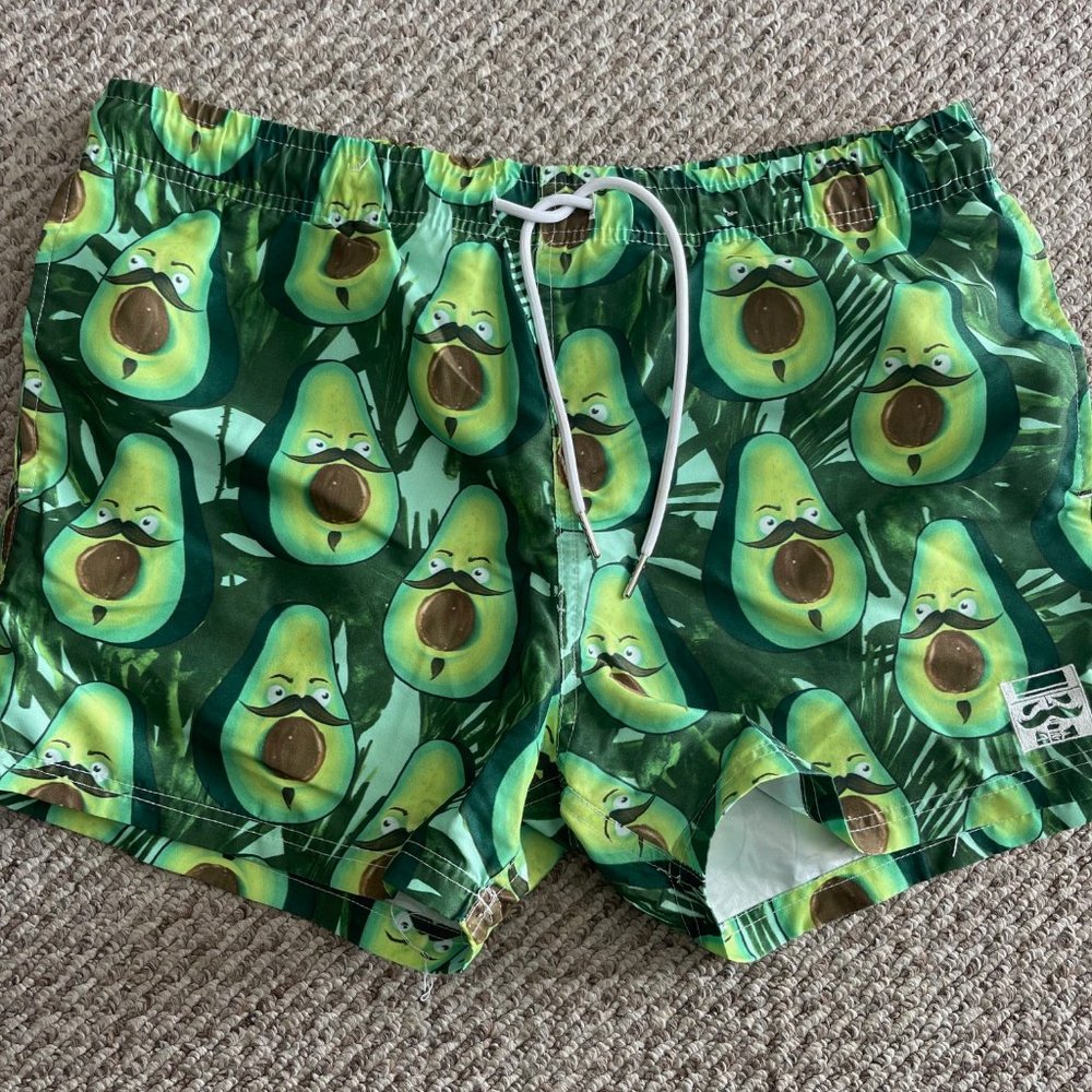 Urban Outfitters Swim Shorts Trunks Costello Medium Avocado Man